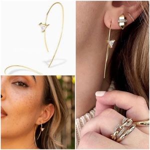 Stella and Dot Morgan Hoop Earrings